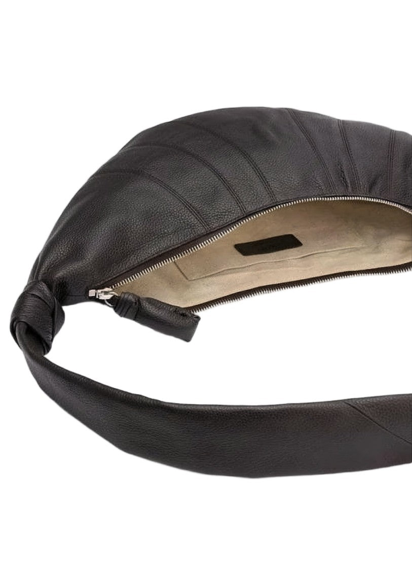 Lemaire Crescent-Shaped Shoulder Bag With Knotted Strap