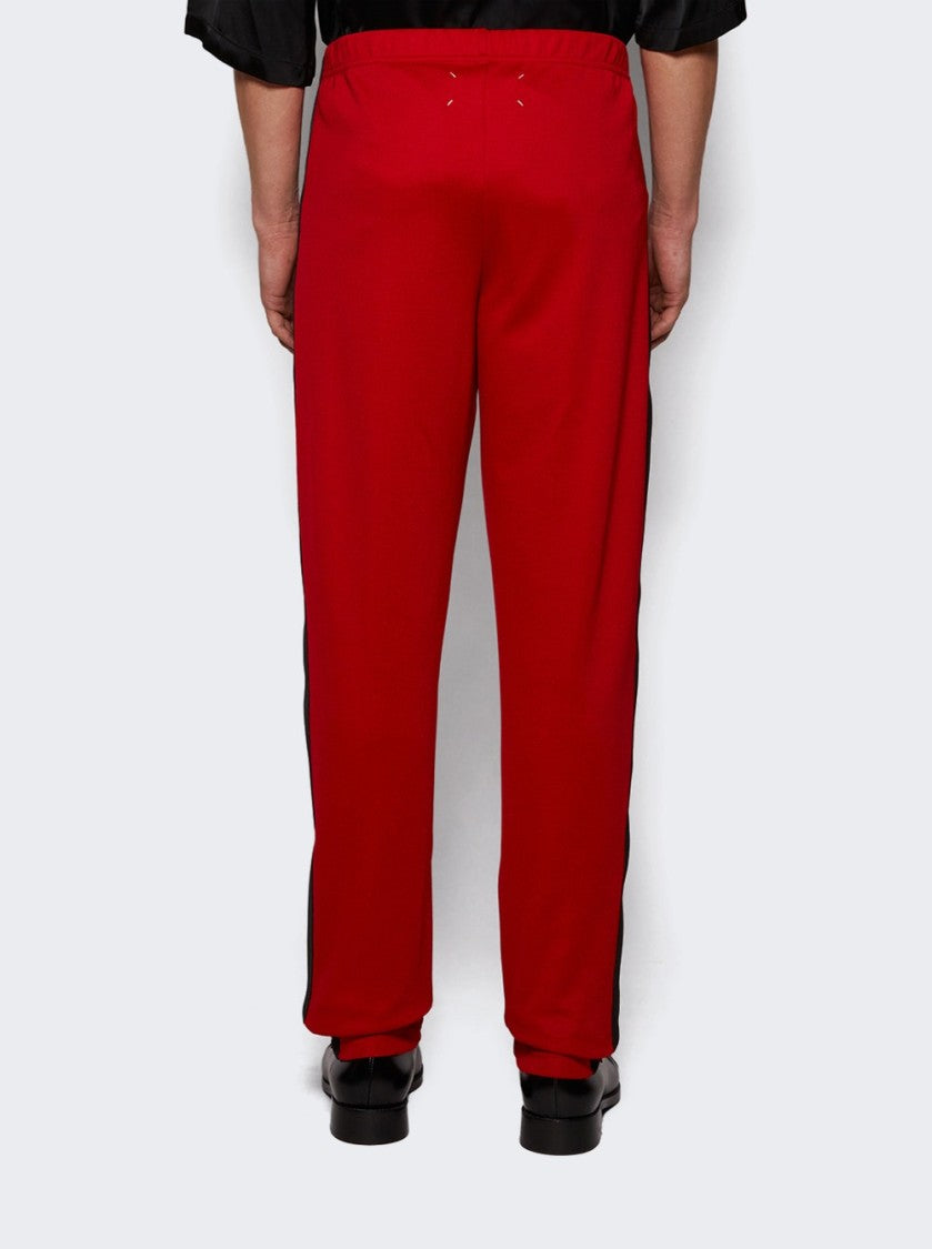Maison Margiela Red Regular Fit Tapered Leg Pants
