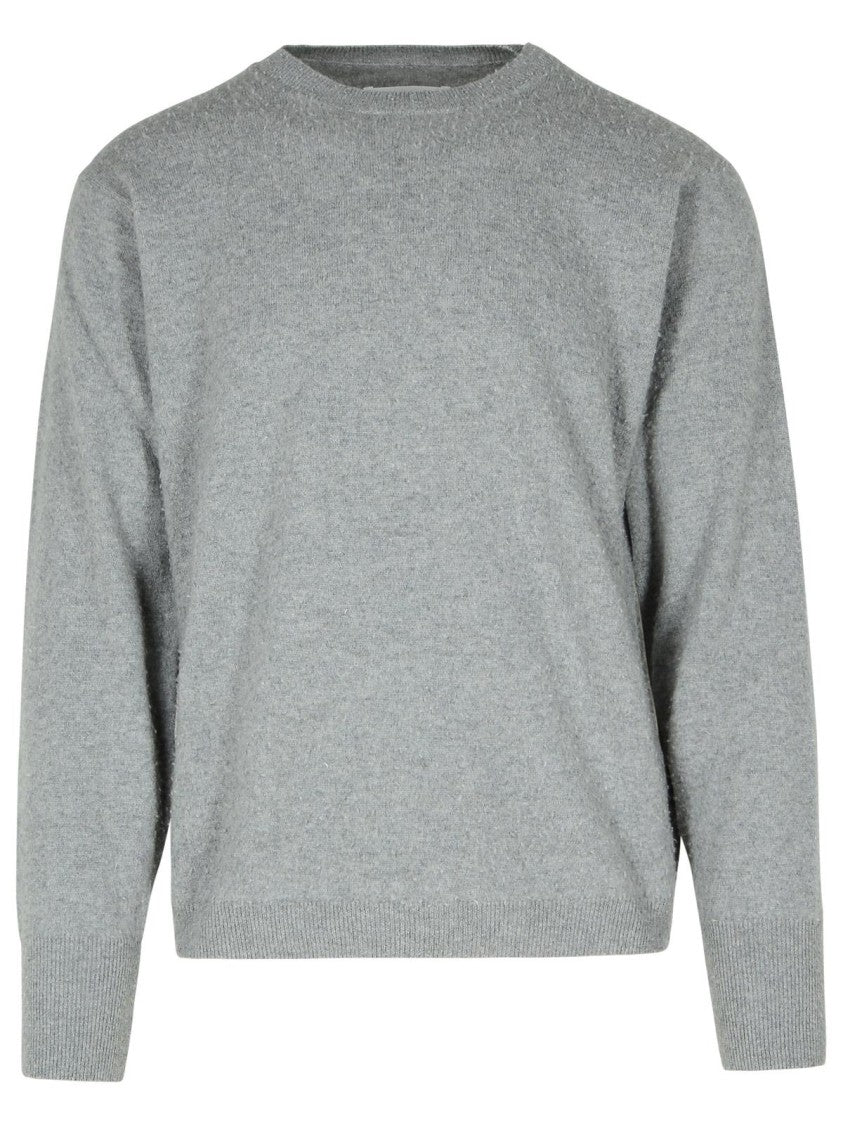 Maison Margiela Grey Cashmere Blend Sweater