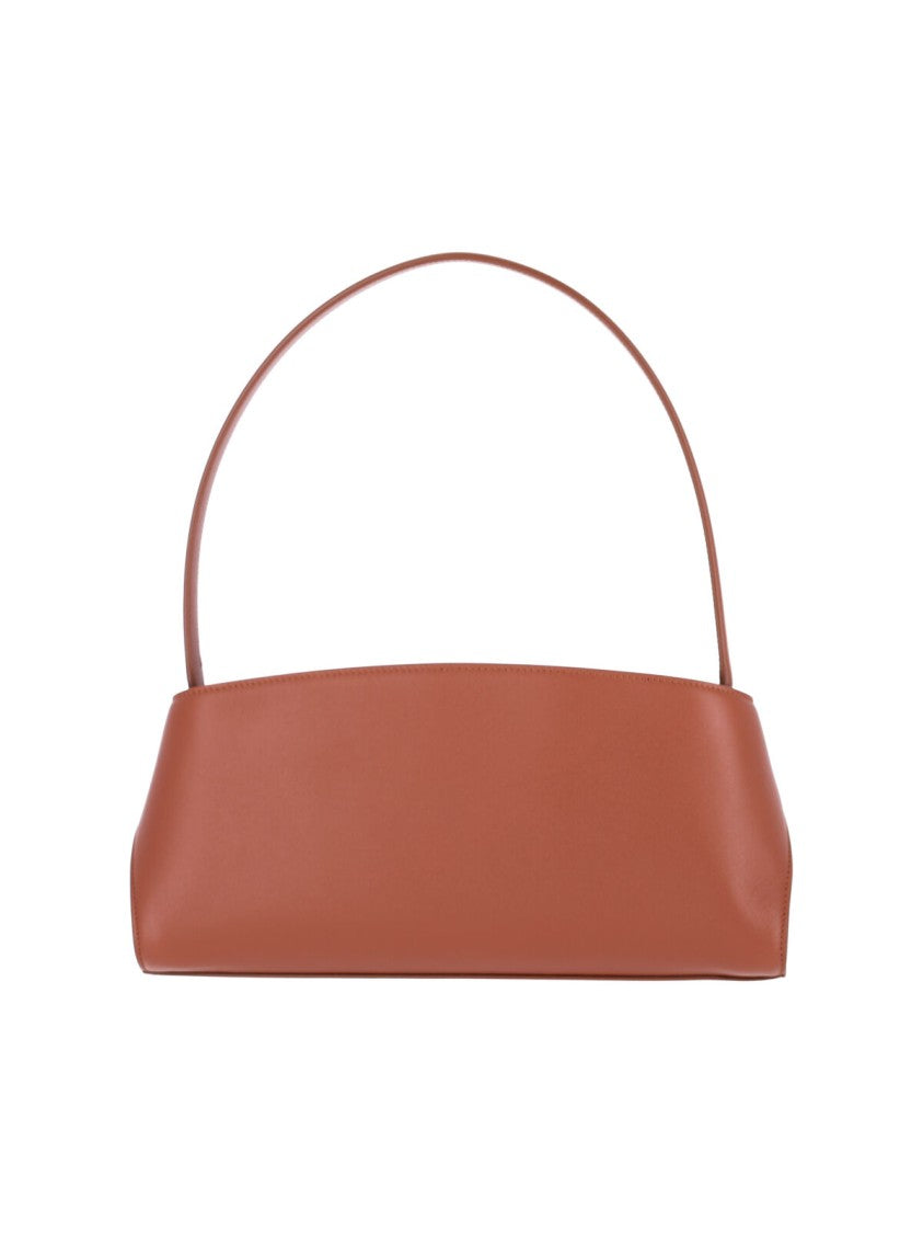 Ferragamo East-West Shoulder Bag With Zip Closure And Card Slots