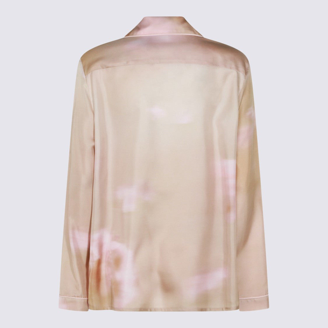 Fabiana Filippi Silk Blend Shirt With Classic Collar