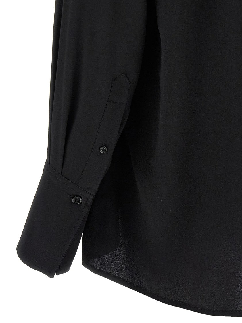 Victoria Beckham 'Gather Detail Tie' Blouse