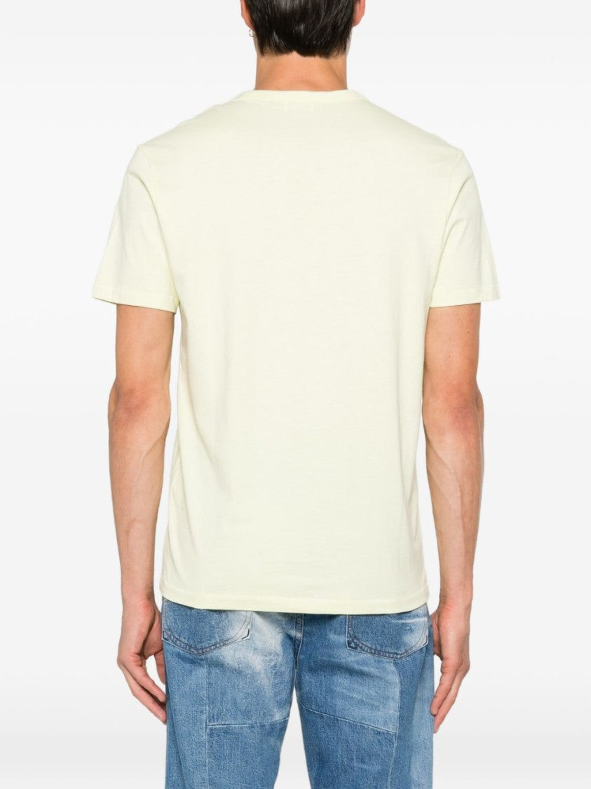 Kenzo Embroidered Logo Crew Neck T-Shirt With Minimalist Design