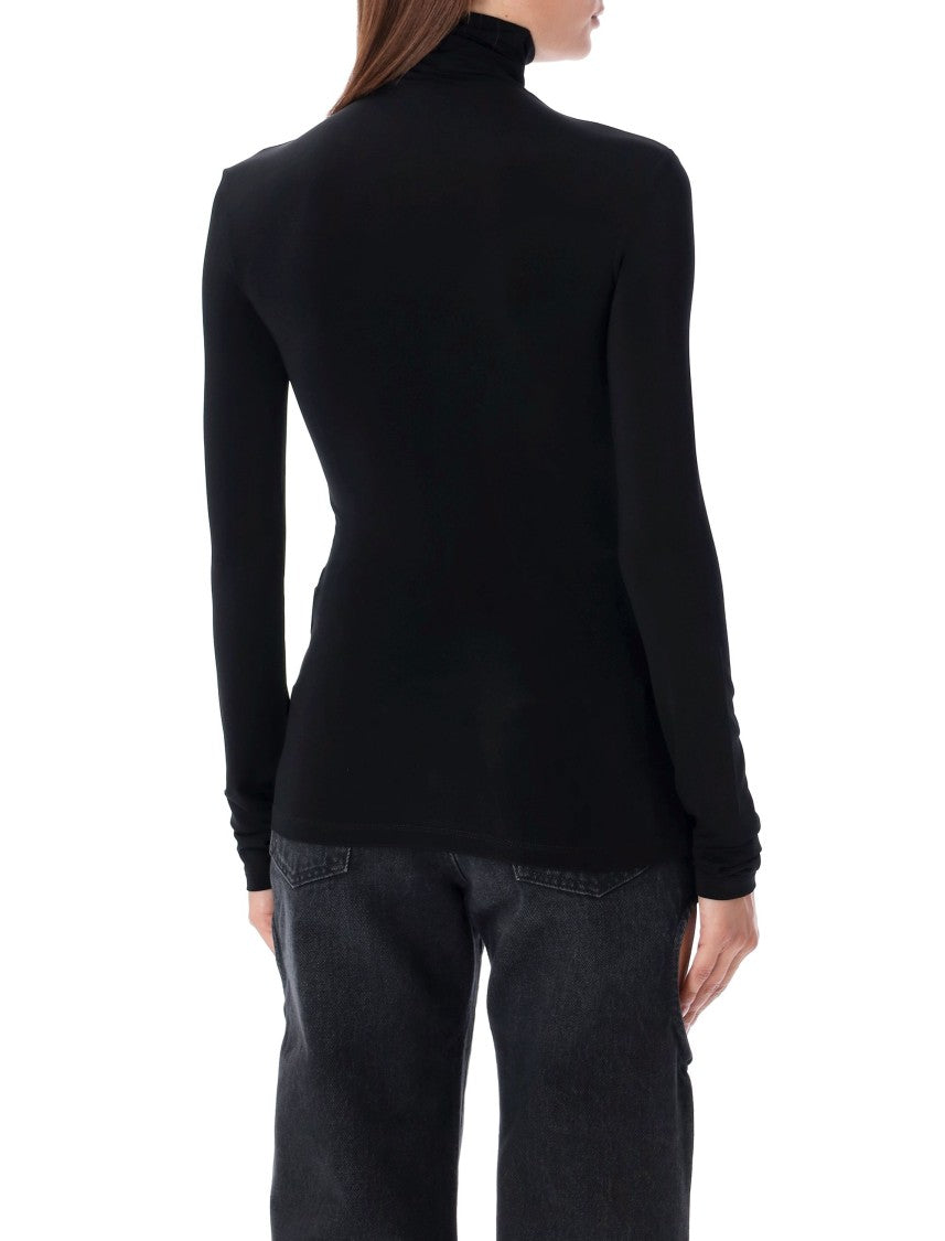 Off-White High Neck Top