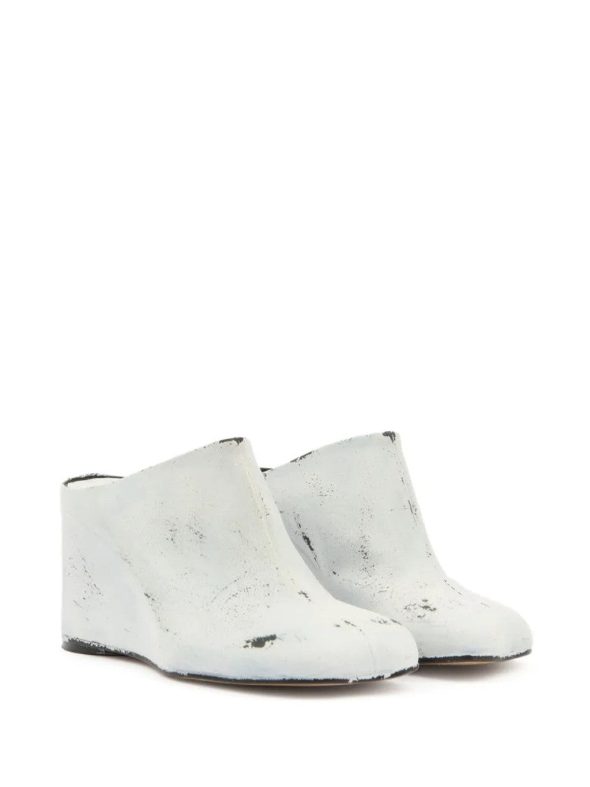 Mm6 By Maison Margiela Leather Mules