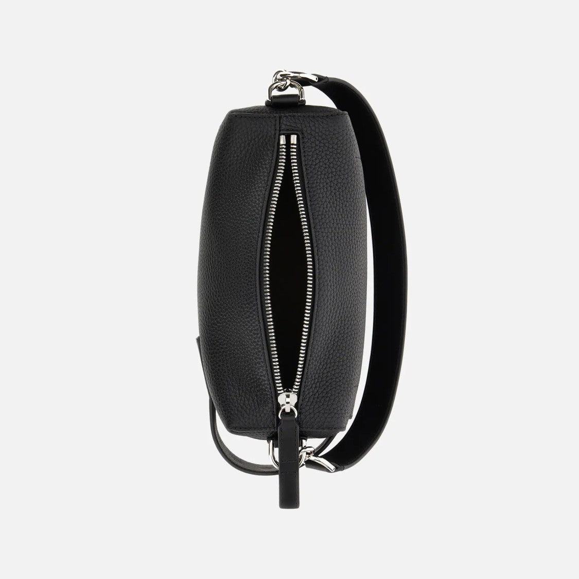 Hogan Script Piccolo Handbag With Textured Leather Finish