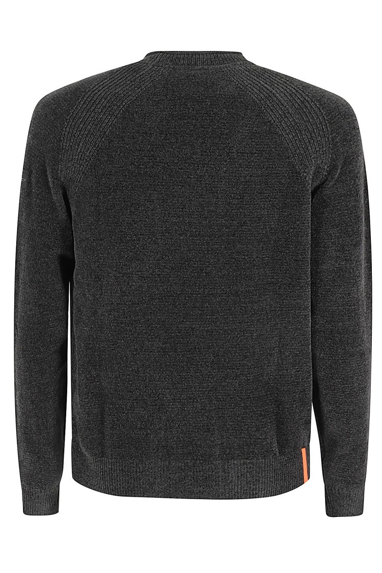 Rrd Forest Green Raglan Velvet Chenille Pullover Sweater