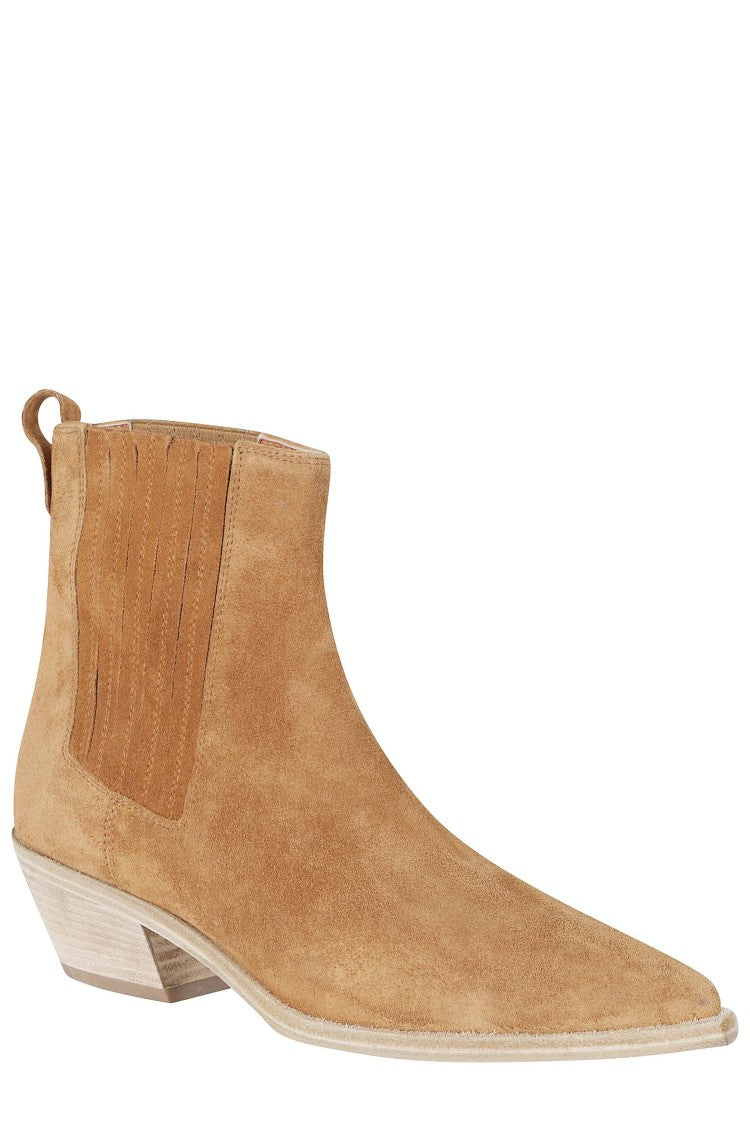 Roberto Festa Leather Aurea Suede Leather Sole Leather Ankle Boots