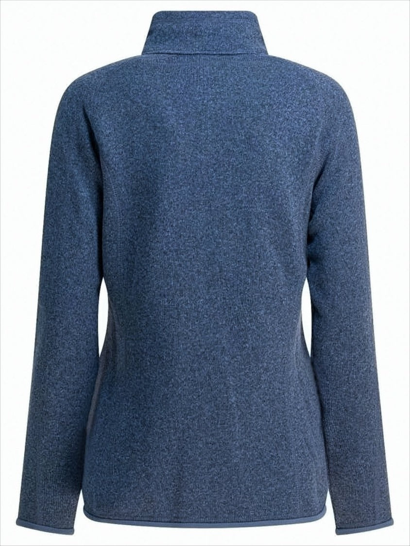 Patagonia Textured Knit Blue Jacket