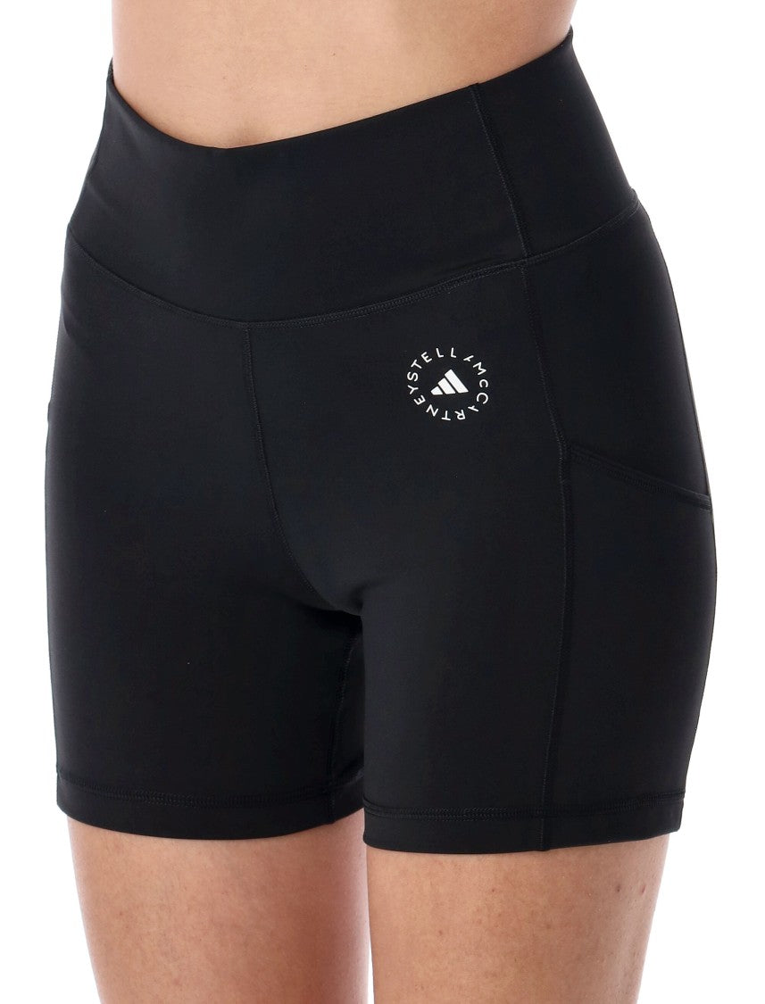 Adidas By Stella Mccartney Streamlined Training Dress With Built-In Cycling Shorts