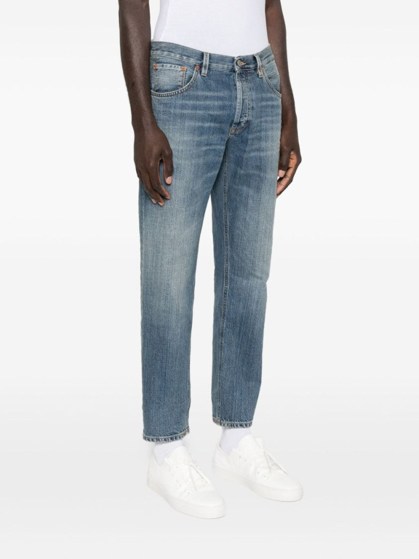 Dondup Tailored Fit Blue Jeans
