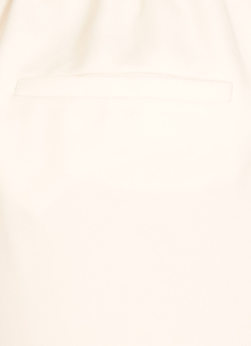 Antonelli Ivory Silk Pants