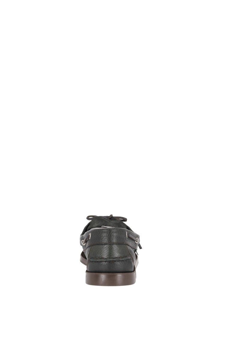 Paraboot Barth Deerskin Deck Shoes
