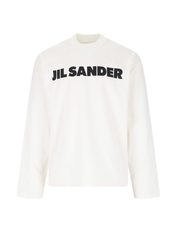 Jil Sander Logo Sweatshirt – Ivory