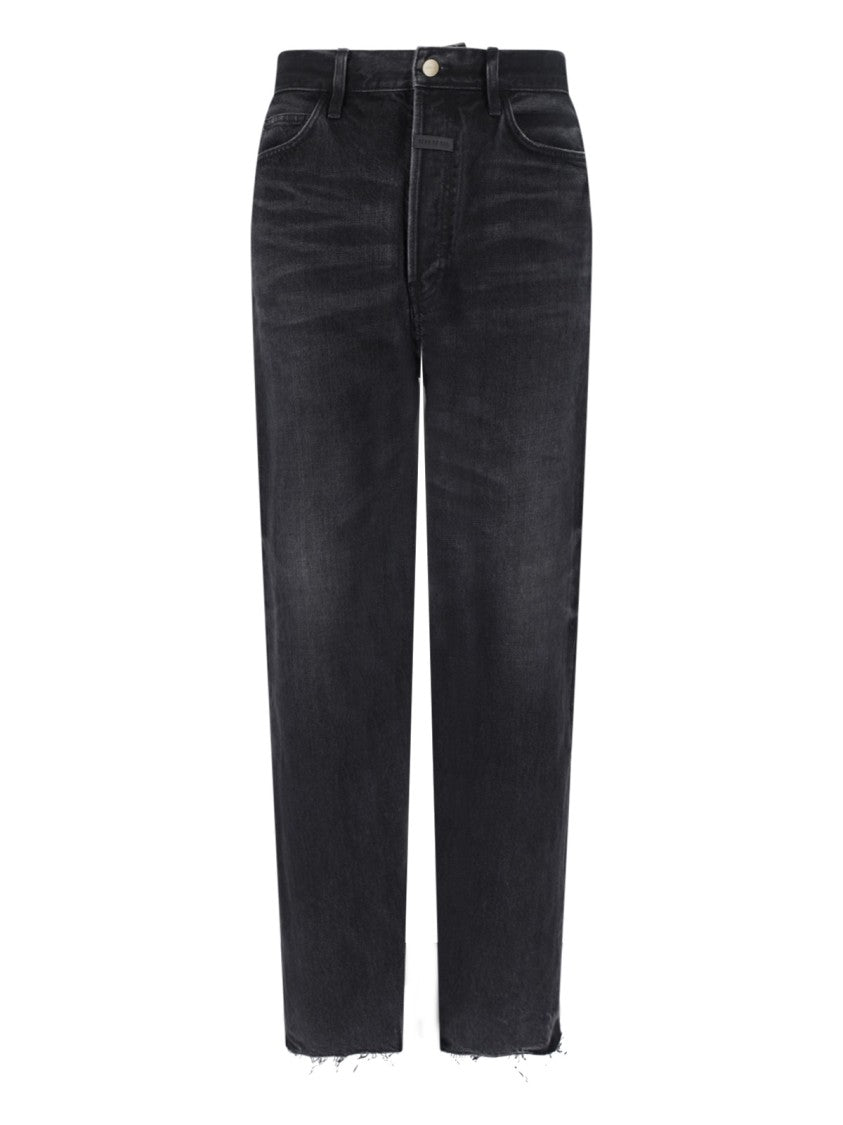 Fear Of God Straight Jeans – Black