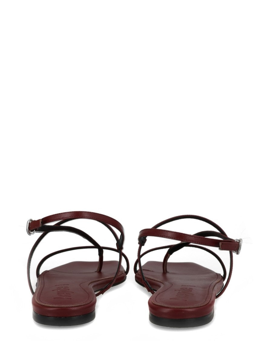 Aeydē Leather Minimalist Thong Sandals