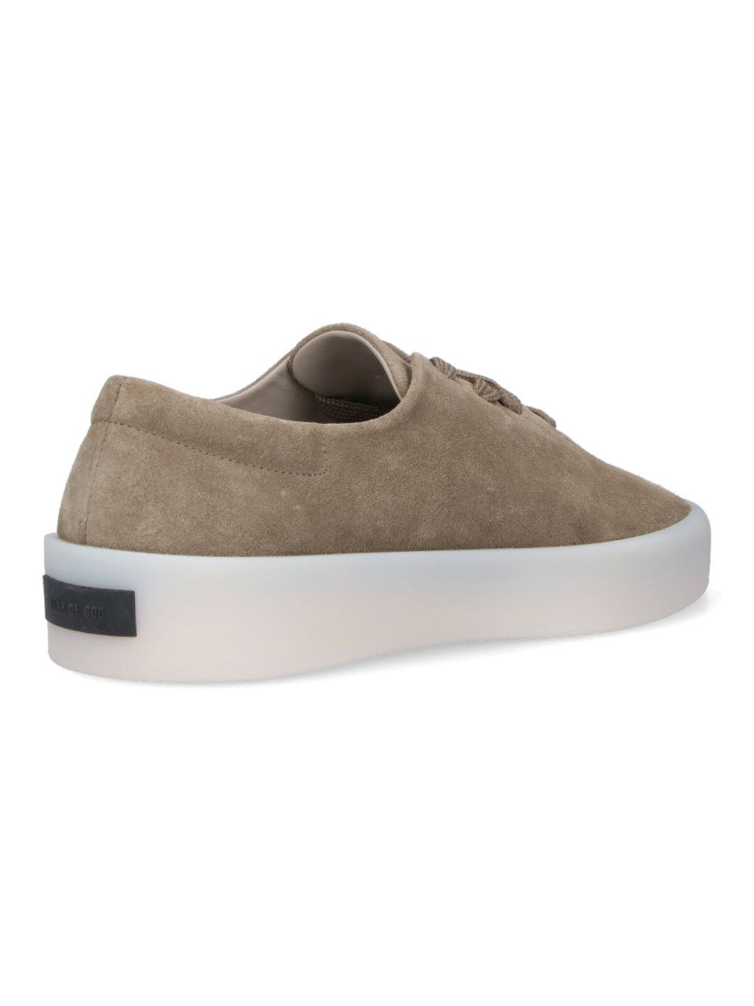 Fear Of God Suede Low-Top Sneakers With Rounded Toe