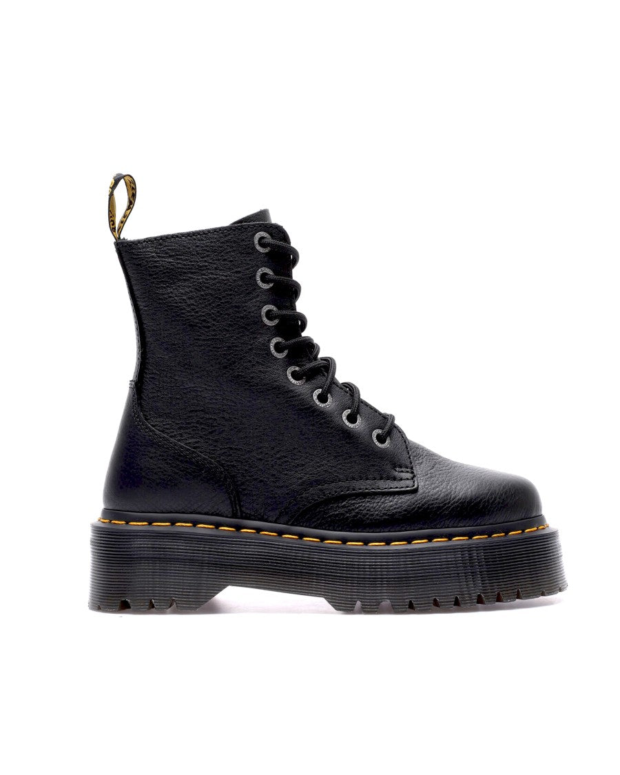 Dr. Martens Jadon Iii Platform Ankle Boots In Black Pisa