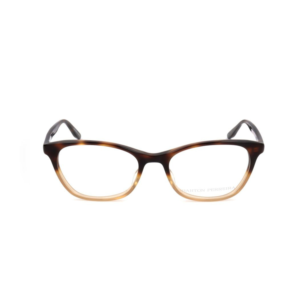 Barton Perreira Bp5029 492Fw Tortoiseshell Rectangular Eyeglasses With Subtle Cat-Eye Shape