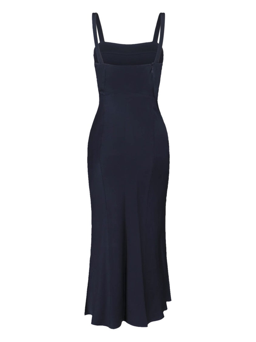Victoria Beckham Minimalistic Dress With Refined Silhouette