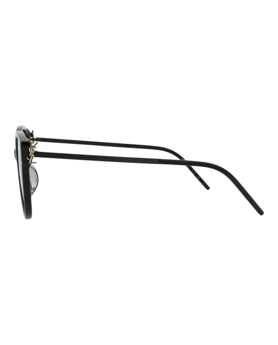 Saint Laurent Round-Frame Acetate Sunglasses
