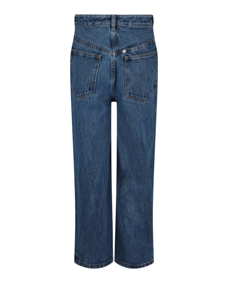 Givenchy Low Crotch Wide-Leg Jeans