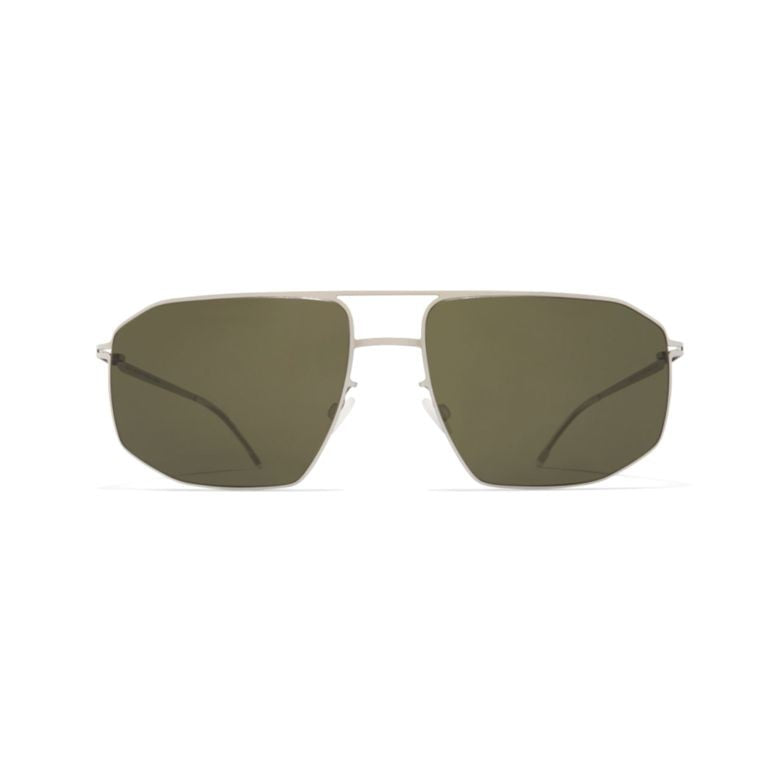 Mykita Santeri Silver Metal Sunglasses
