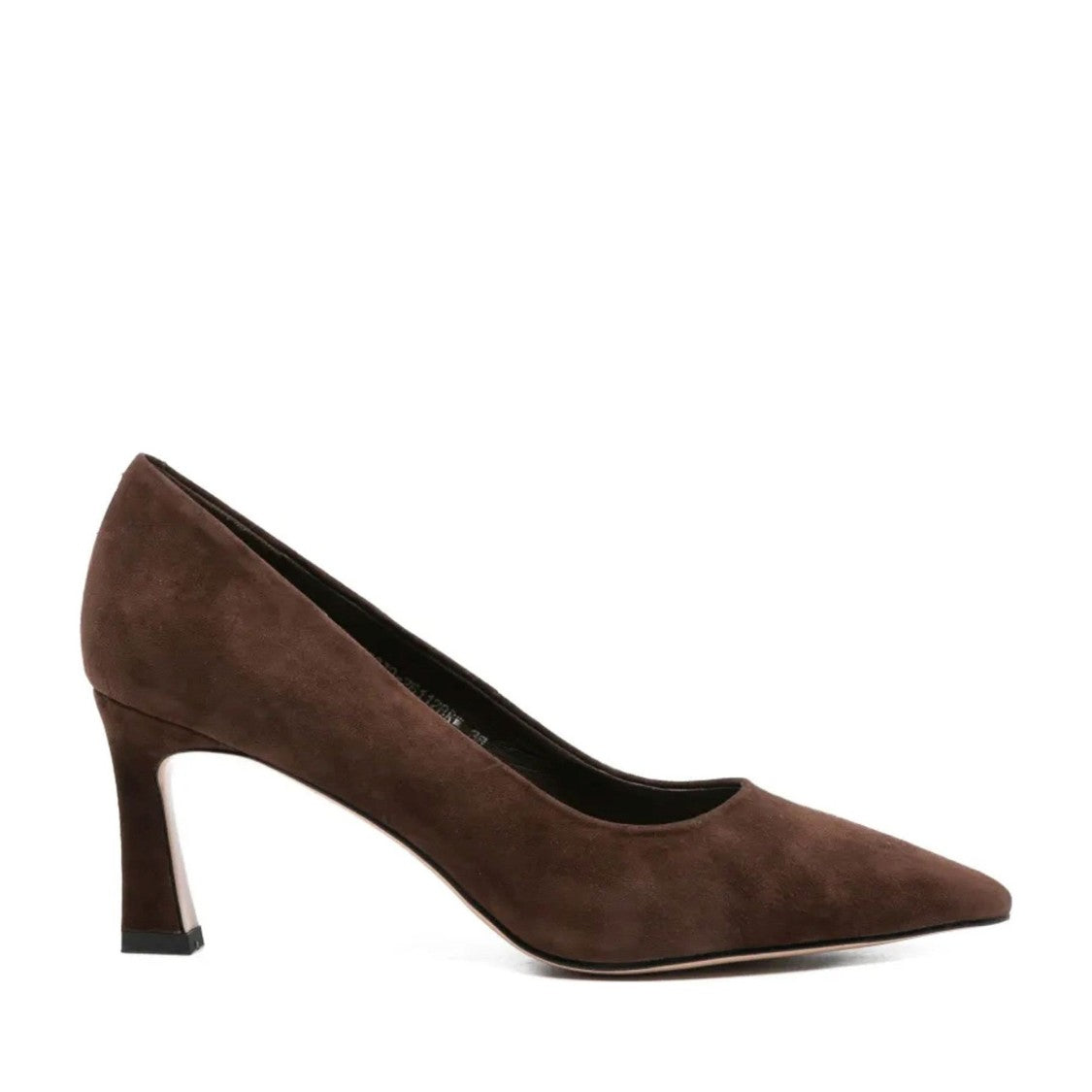 Adrianna Feretti Brown Mid-Height Pointed Toe Suede Pumps