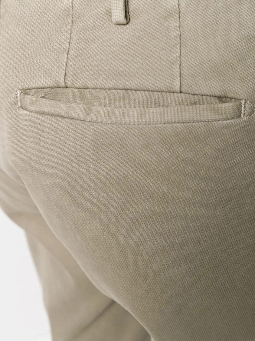 Incotex Beige Tight Fit Trousers