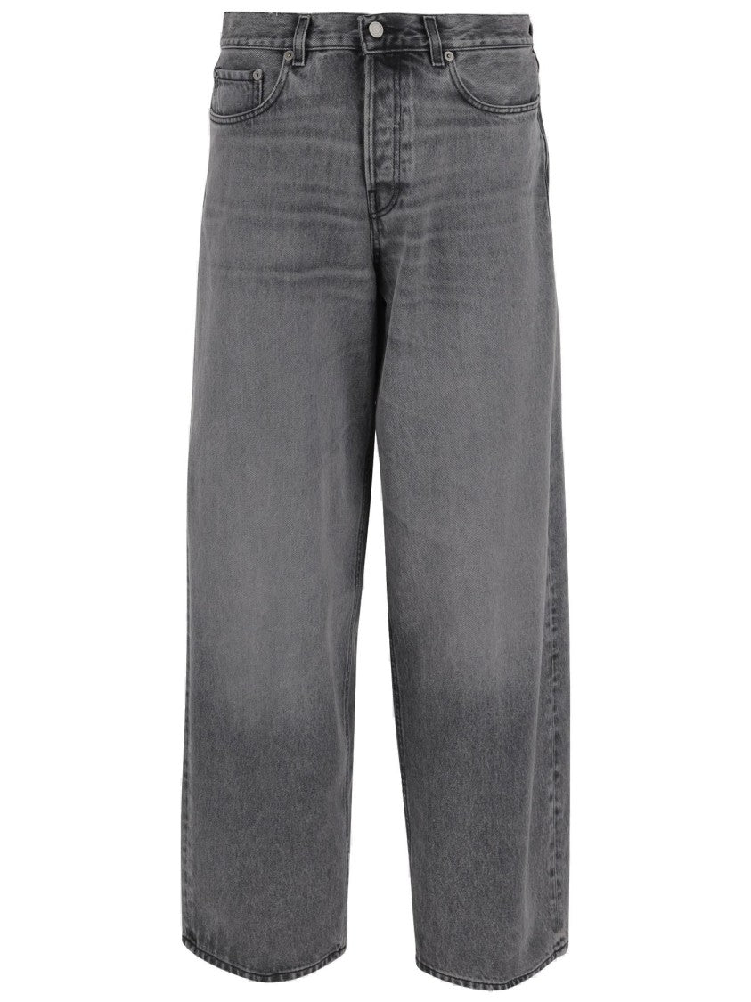 Haikure Wide Fit Cotton Denim Jeans