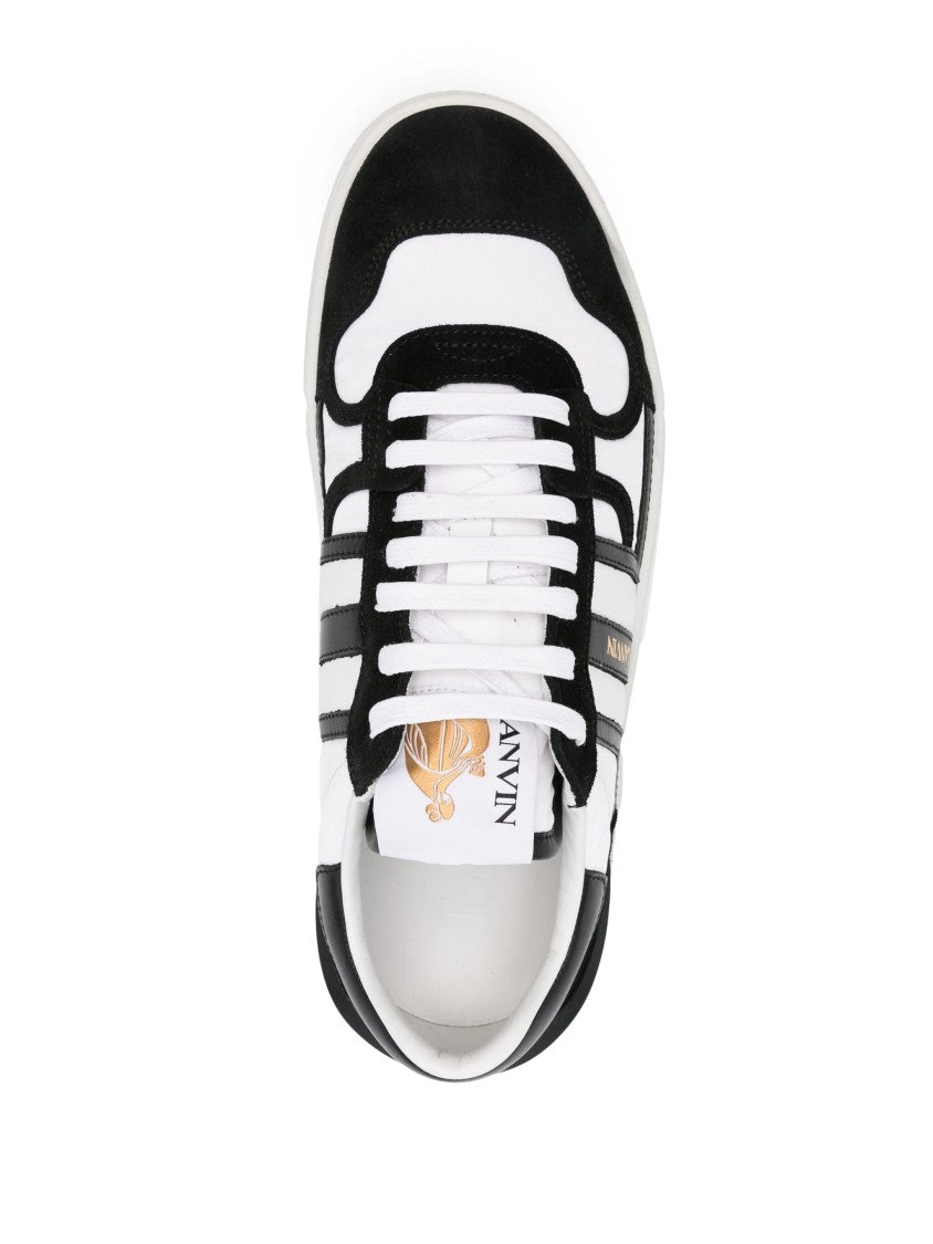 Lanvin White Clay Sneakers White Leather Sneakers