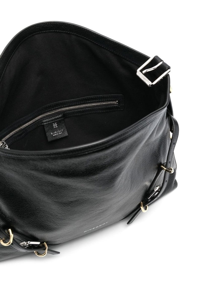 Givenchy Black Calfskin Leather Shoulder Bag
