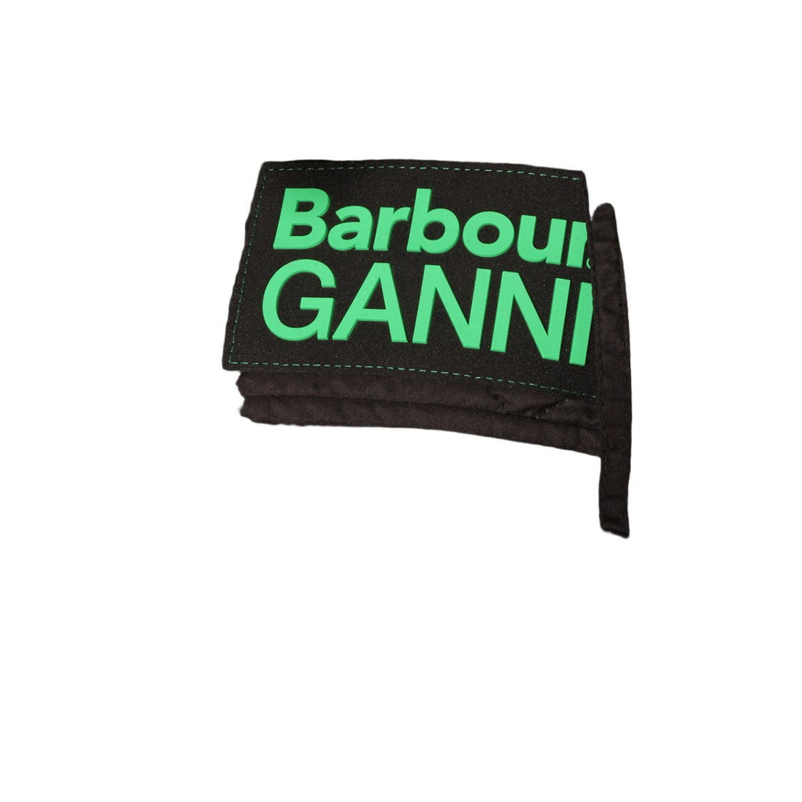 Barbour X Ganni Quilted Mid-Length Coat With Structured Collar