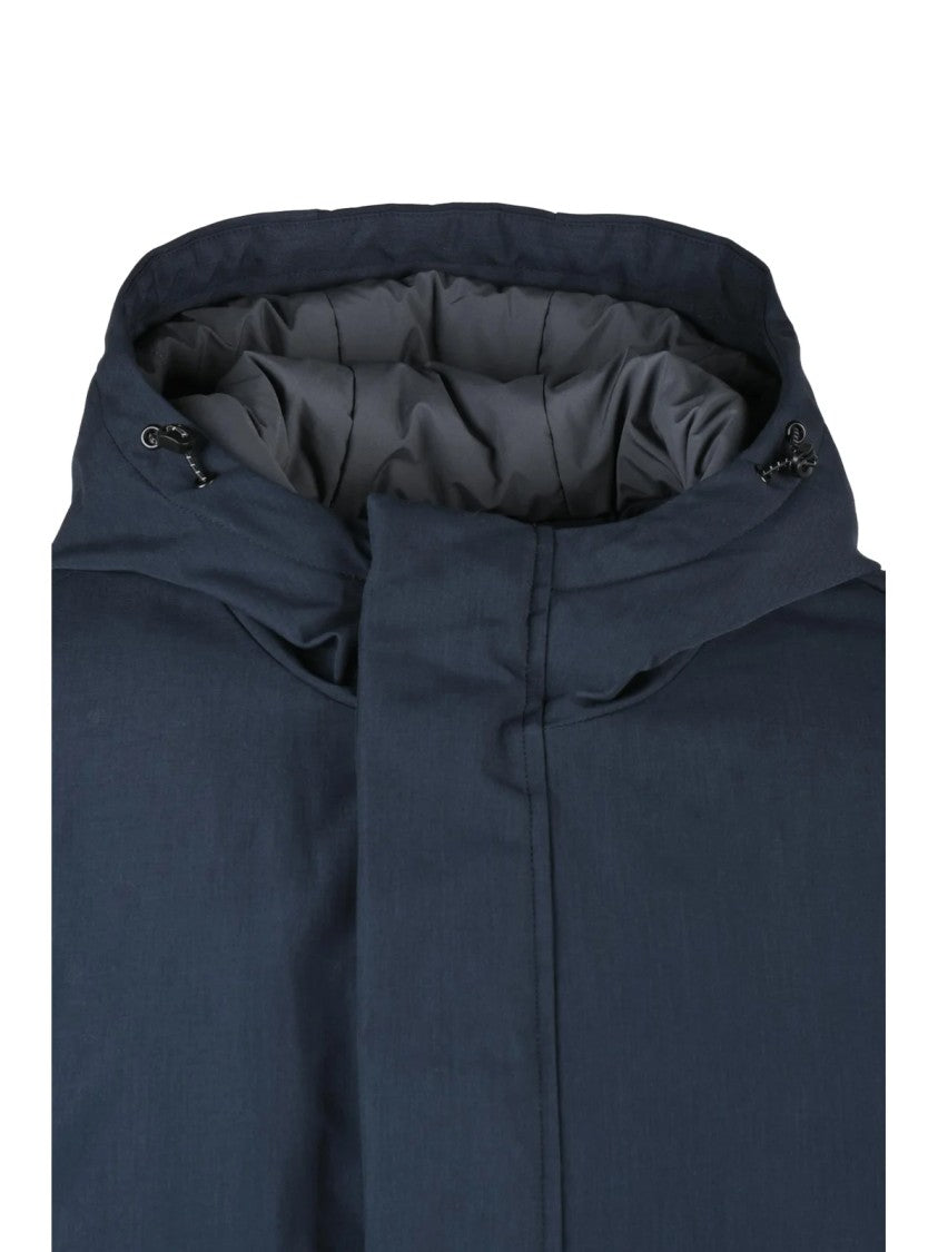 People Of Shibuya Tedori Parka With Quilted Interior And Adjustable Hood