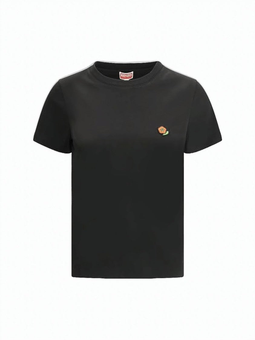 Kenzo Boxy Black Cotton T-Shirt