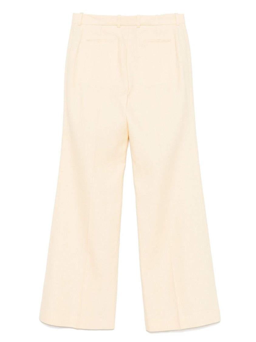 Chloé Canvas Wide-Leg Pant
