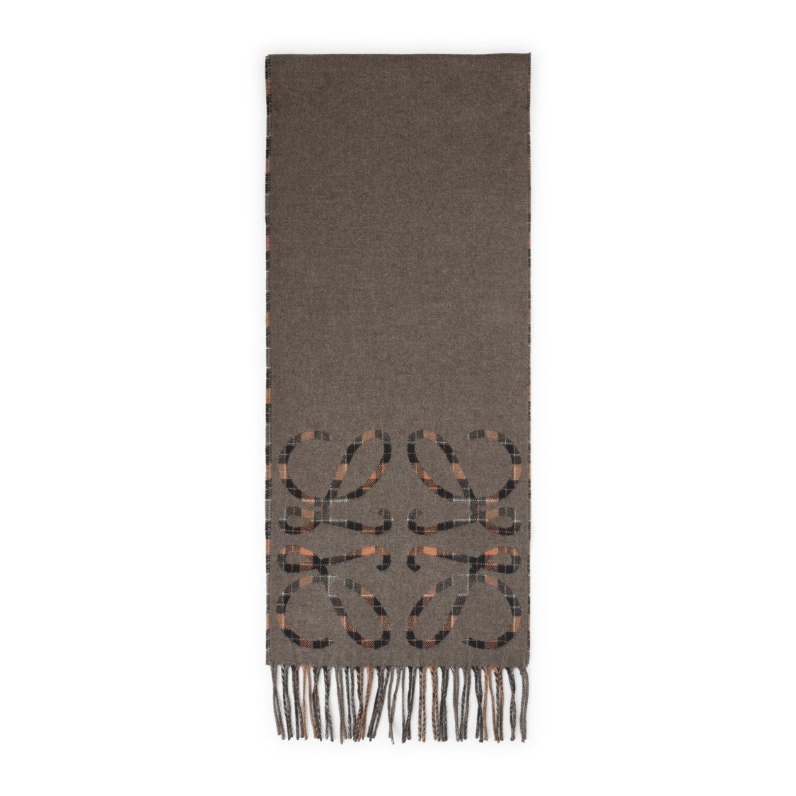 Loewe Rectangular Silk-Cashmere Blend Scarf