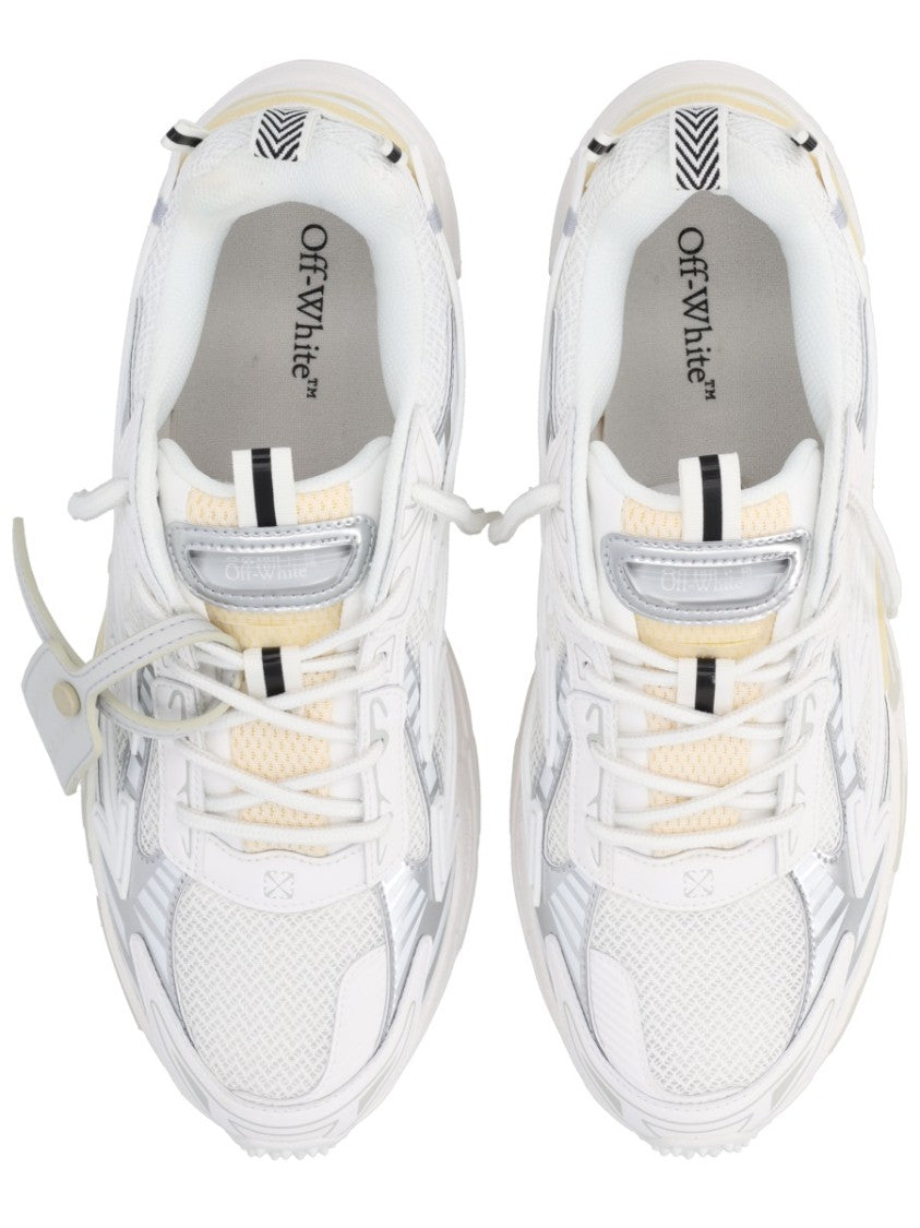 Off-White Be Right Back Layered Reflective Synthetic Sneakers