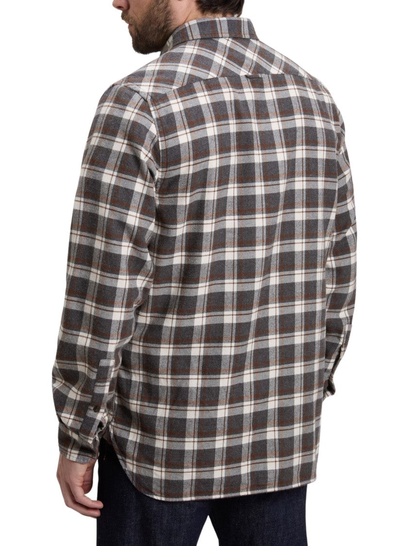 Woolrich Warren Checked Cotton Flannel Shirt