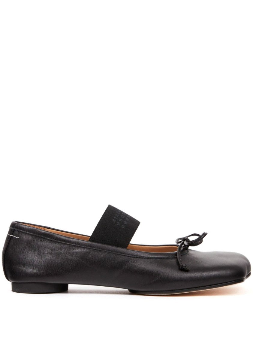 Mm6 By Maison Margiela Low Black Shoes