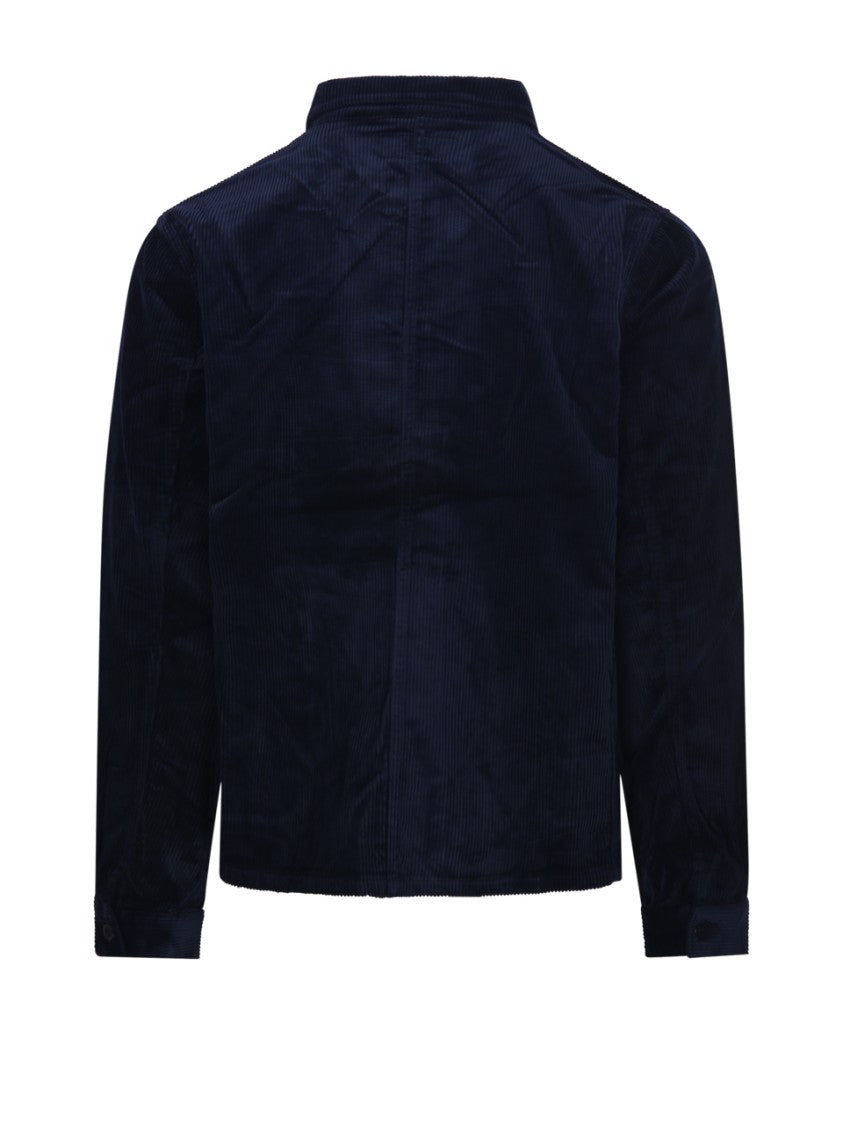 Polo Ralph Lauren Structured Button-Up Field Jacket In Textured Corduroy