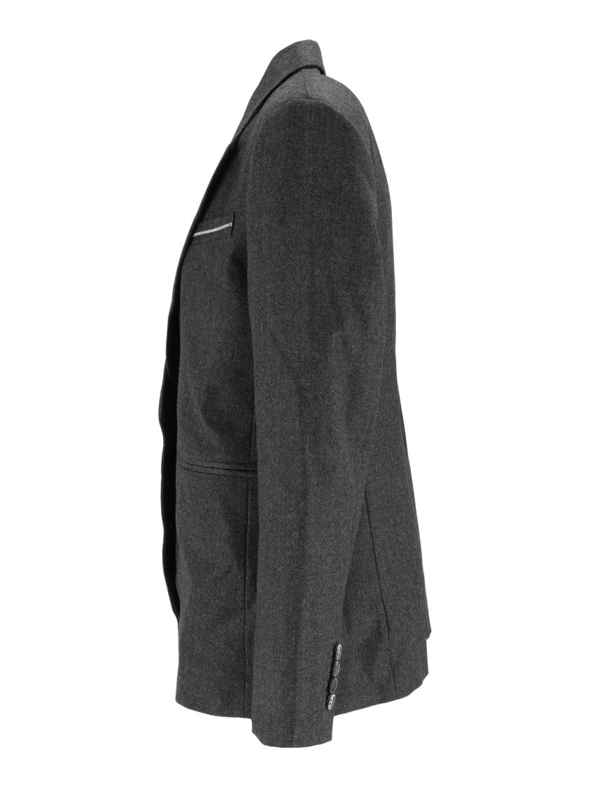 Peserico Tailored Notched Lapel Single-Breasted Blazer