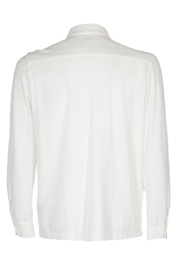 Altea Lightweight Cotton Jersey Long-Sleeve Shirt
