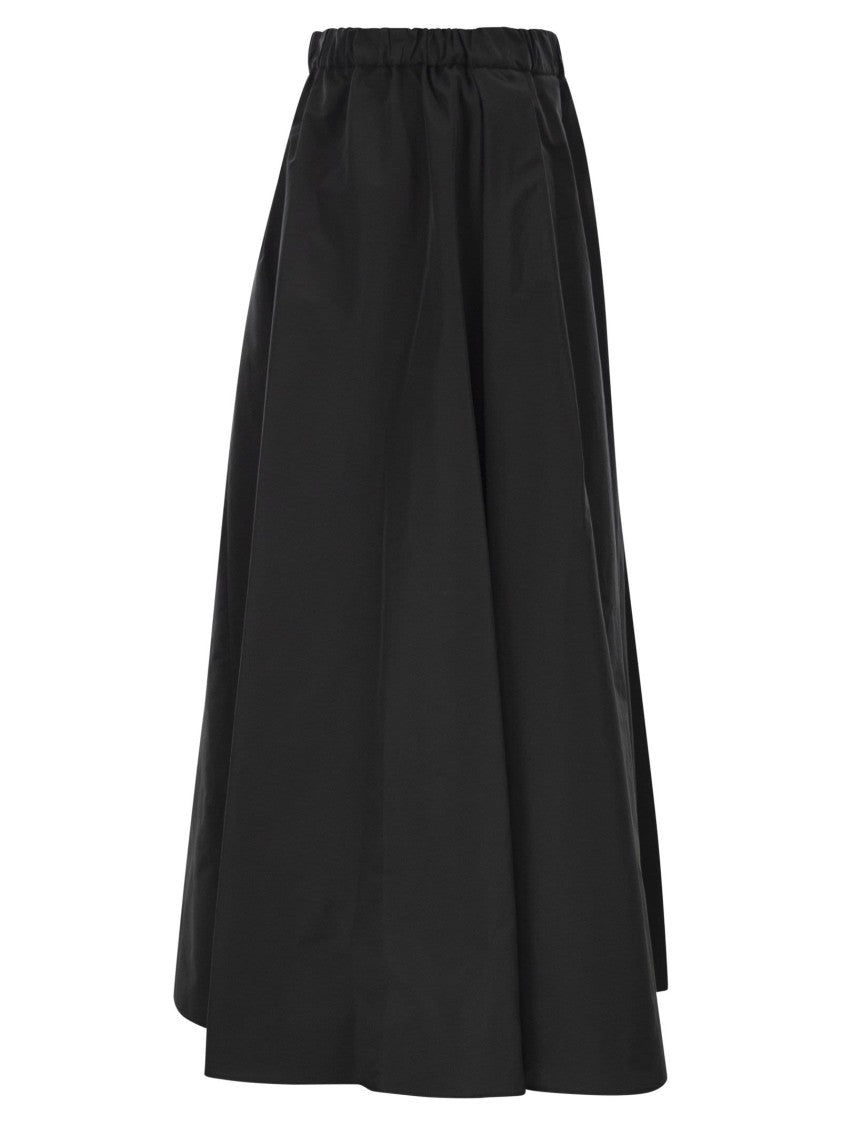 Max Mara Wkdcurvato - Long Taffeta Skirt