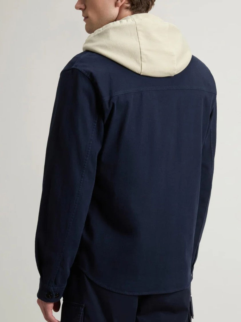 Woolrich Urban Timber Boxy Navy Jacket