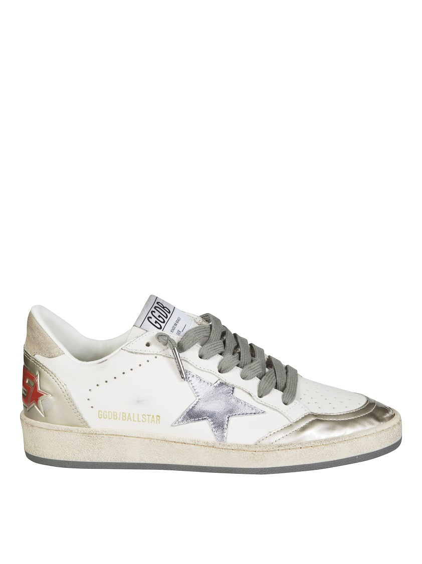 Golden Goose Ballstar Leather Upper Low-Top Sneaker