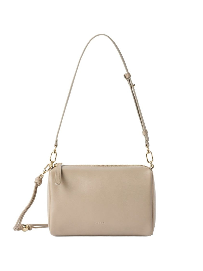 Furla Rectangular Smooth Leather Shoulder Bag