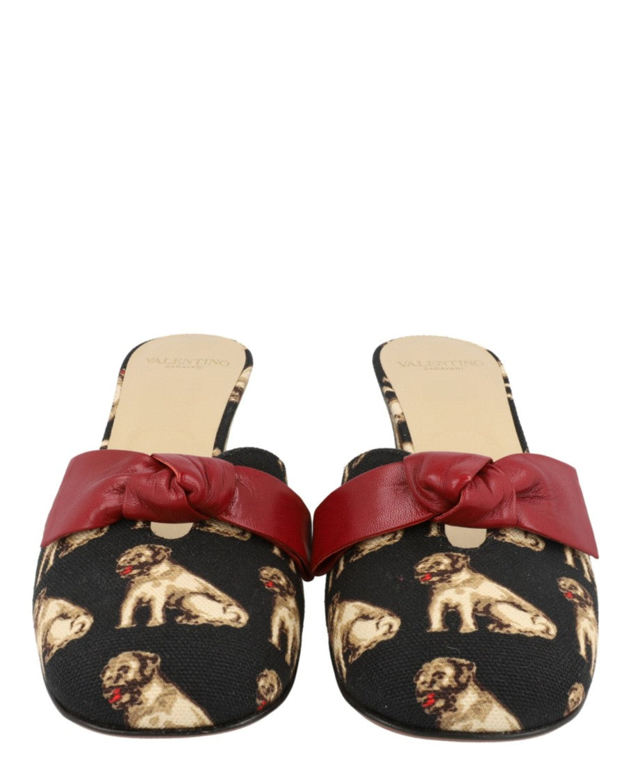 Valentino Knotty 60 Printed Mules
