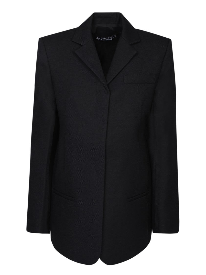 Jacquemus Black Inside-Out Blazer