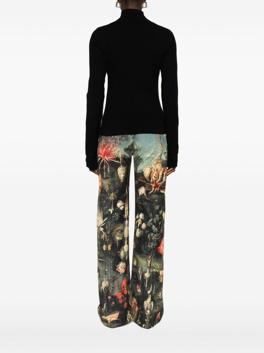 Blugirl Diamond-Pattern Open-Knit Sweater By Blugirl